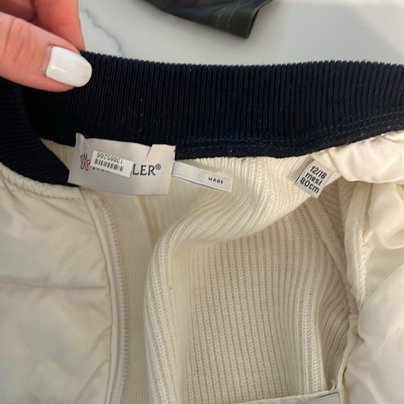 Used authentic Moncler toddler knit jacket in Sz 12-18 months - Picture 2 of 5